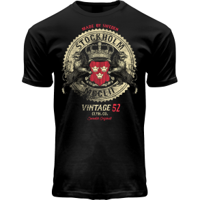 FOX T-shirt ADULT Vintage Rock Black STO