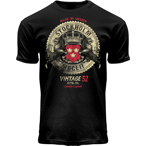 FOX T-shirt ADULT Vintage Rock Black STO