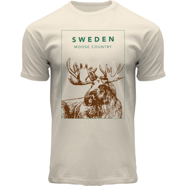FOX T-shirt Square Moose Off White SE