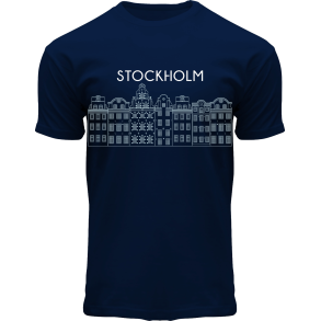 FOX T-shirt ADULT Skyfront Navy STO