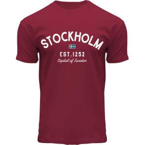 FOX T-shirt ADULT Brassfield Burgundy STO