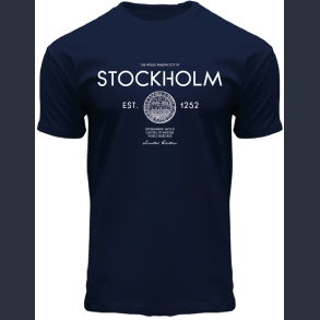 FOX T-shirt ADULT City Seal Navy STO
