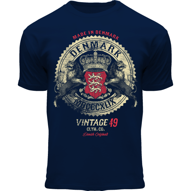 FOX T-shirt KIDS Vintage Rock Navy DK - UDGR