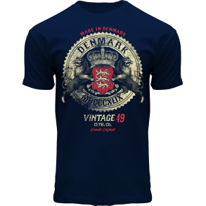 FOX T-shirt ADULT Vintage Rock Navy DK