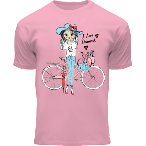 FOX T-shirt KIDS Bicycle Girl DK - UDG�R