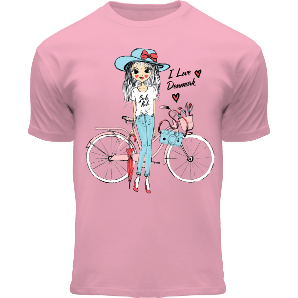 FOX T-shirt KIDS Bicycle Girl DK - UDGR