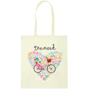 FOX Bike Heart Shop Bag DK