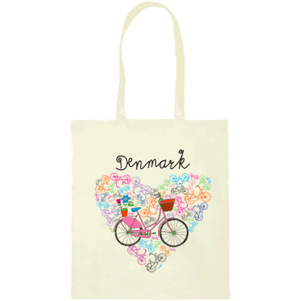 FOX Bike Heart Shop Bag DK