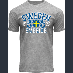 FOX T-shirt ADULT Flag Shield Heather Grey SE