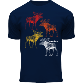 FOX KIDS T-shirt Moose Colors Navy SE