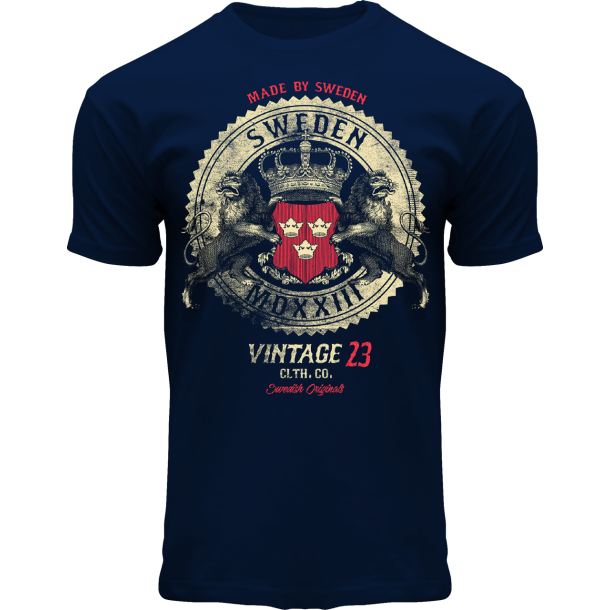 FOX T-shirt Vintage Rock Navy SE