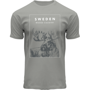 FOX T-shirt Square Moose Zinc SE