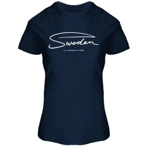 FOX LADY T-shirt Autograph Printed Navy SE