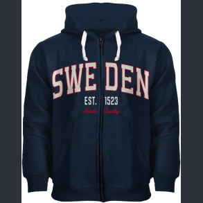 FOX Hoodie ADULT Split Applique Navy SE