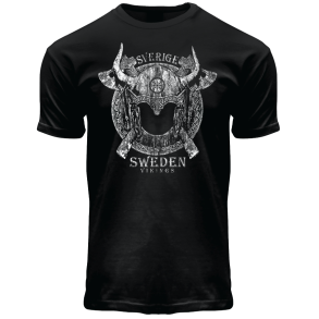 FOX T-shirt Vikings Sweden Black SE
