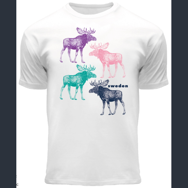 FOX T-shirt KIDS Moose Colors White SE