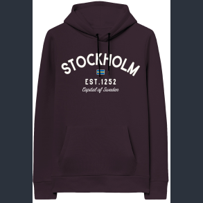 FOX Hoodie ADULT Brassfield Burgundy STO
