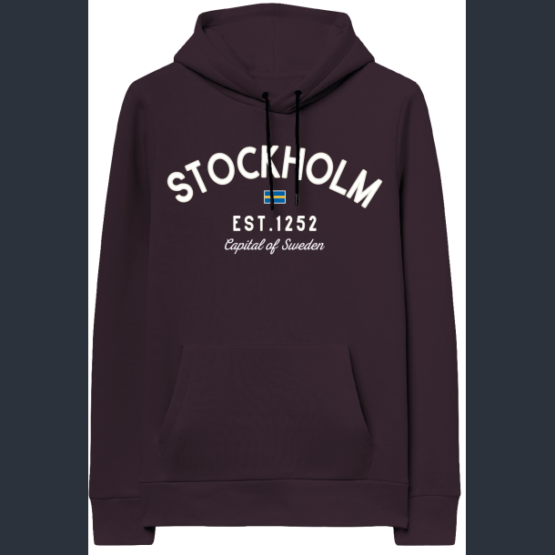 FOX Hoodie ADULT Brassfield Burgundy STO