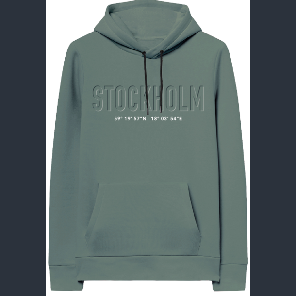 FOX Hoodie ADULT Debossed Coordinates New Green STO