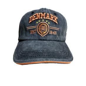Cap DK EST. Black/Orange