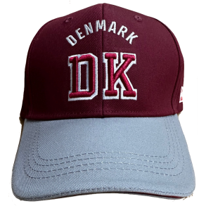 Cap DK Baseball Bordeaux
