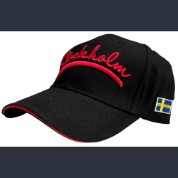 Cap STO Classic Black/Red