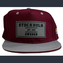 Cap STO Street Burgundy/Grey
