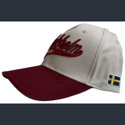 Cap STO Classic EST. Grey/Burgundy