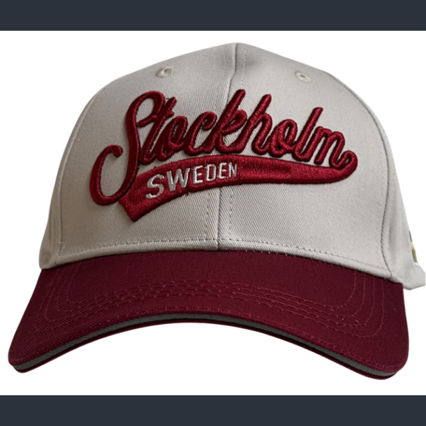 Cap STO Classic EST. Grey/Burgundy