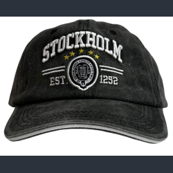 Cap STO EST. Black/White