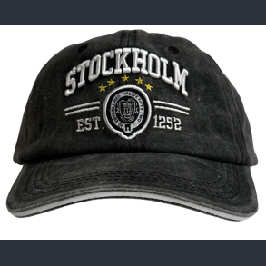 Cap STO EST. Black/White