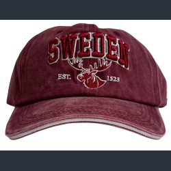 Cap SE Denim Moose Burgundy