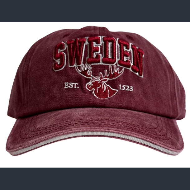 Cap SE Denim Moose Burgundy