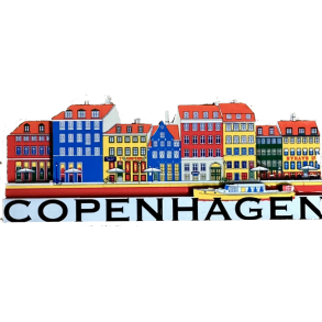 Magnet CPH Houses Red