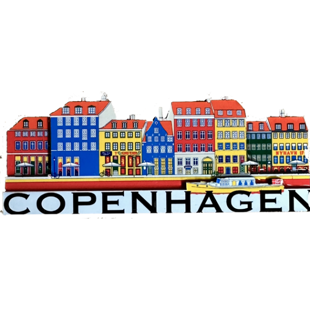 Magnet CPH Houses Red