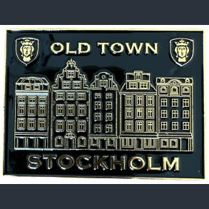 Magnet STO Metal Old Town Black