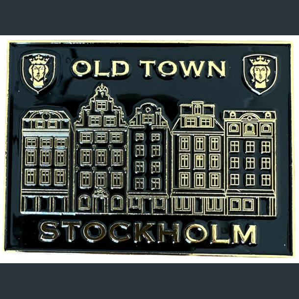 Magnet STO Metal Old Town Black
