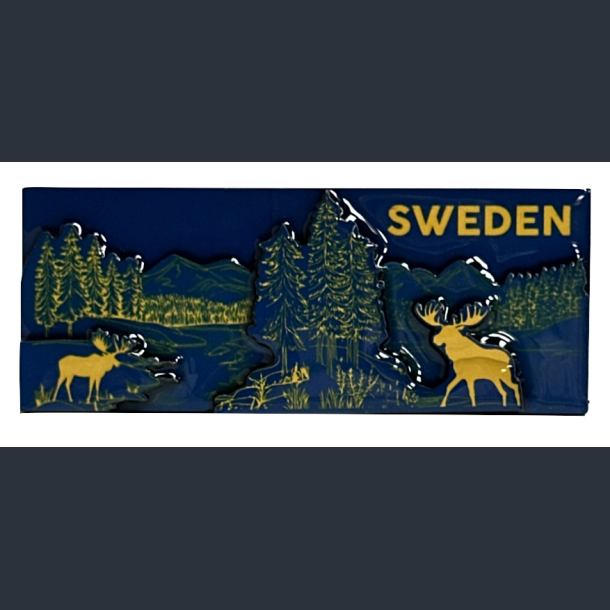 Magnet SE Shiny 3D Landscape Blue/Yellow