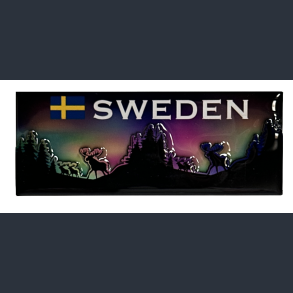 Magnet SE Shiny 3D Northern Lights
