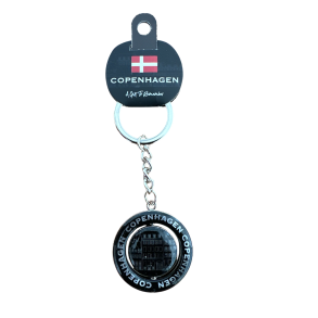 Keyring CPH Twister Black City