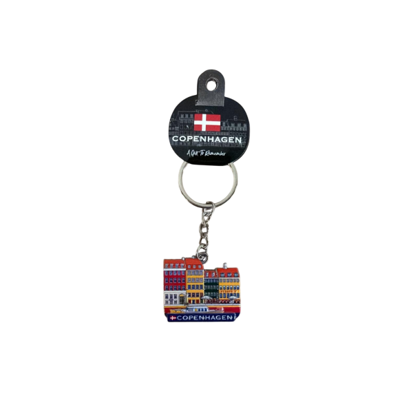 Keyring Nyhavn Colors CPH