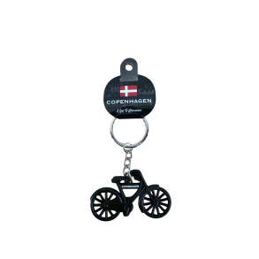 Keyring Bike Black CPH
