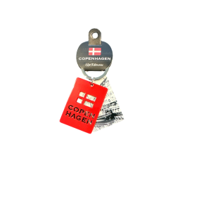 Keyring CPH Sign Red Nyhavn