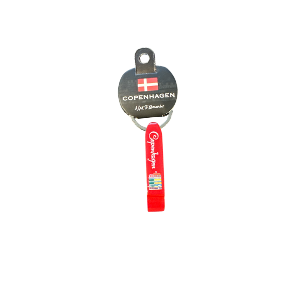 Keyring CPH Opener Red Nyhavn