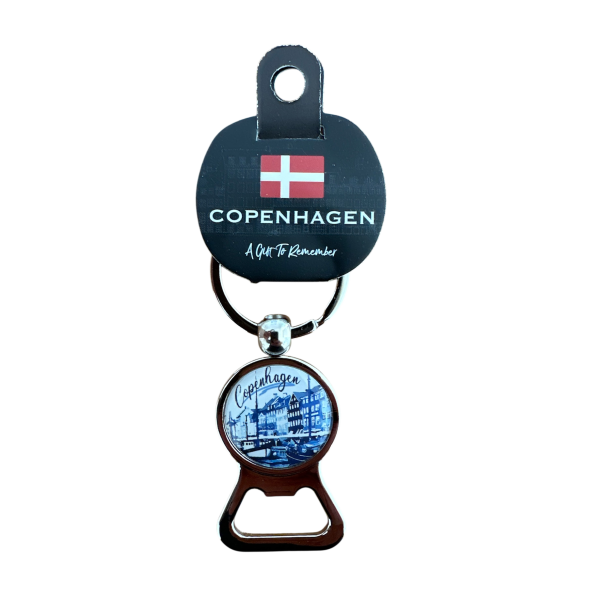 Keyring CPH Round Opener Royal Nyhavn