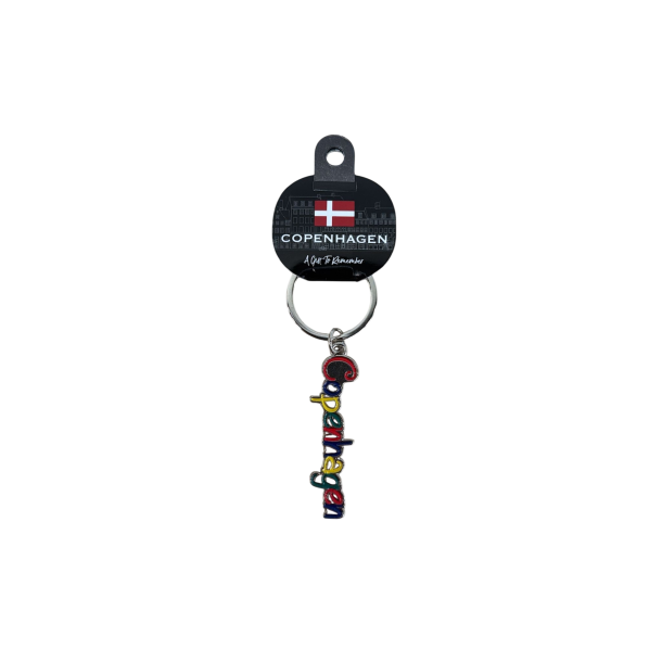 Keyring Pendant Name Colors CPH