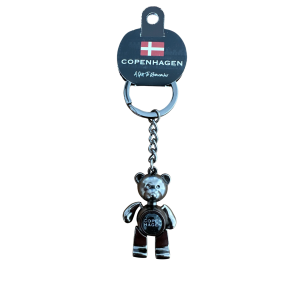 Keyring CPH Bear Titanium/Silver