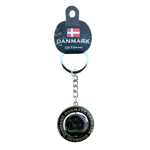 Keyring DK Twister Black Vikingship