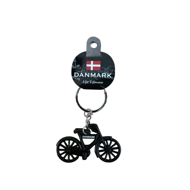 Keyring Bike Black DK
