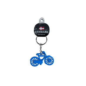 Keyring Bike Blue DK